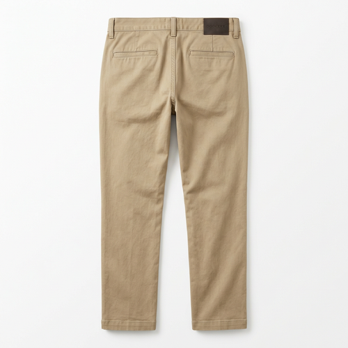 Men's Casual Pants - Back View